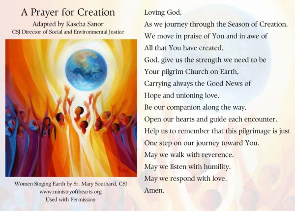 A Prayer for Creation