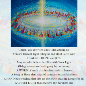 Easter Prayer Card
