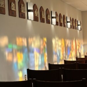 Stained Glass Reflection