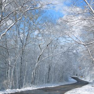 Snowy Rocky River 1