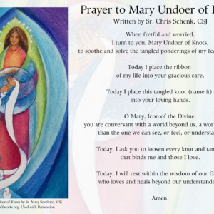 Prayer to Mary Undoer of Knots