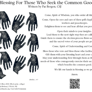 A Blessing For Those Who Seek the Common Good